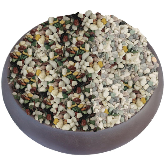6.6 lbs Succulent and Cactus Bonsai Pebbles, 4-6mm Decorative Landscaping Polished Stones Natural Garden Gravel Rocks for Indoor Outdoor Plants Aquariums DIY, and Gardening Top Dressing, Multicolor