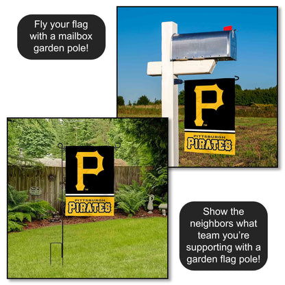 Pittsburgh Pirates Double Sided Garden Flag