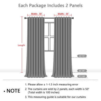 MEETSKY Sage Green Curtains 84 Inches Long 2 Panels Boho Curtains for Living Room Light Filtering Patterned Drapes for Bedroom Linen Style Back Tab Leaf Print Window Treatment, 50” Wide Each Panel