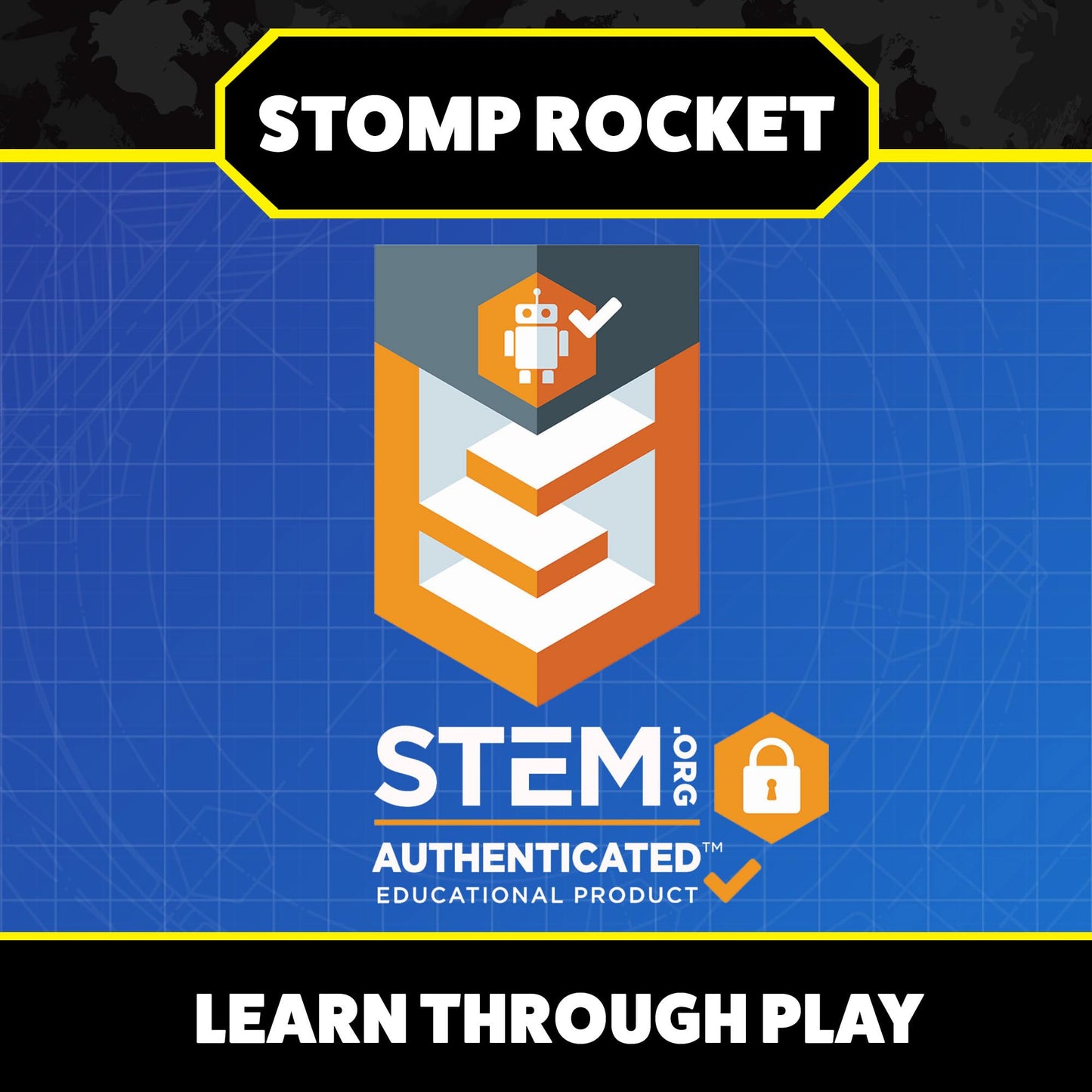 Stomp Rocket Ultra Rocket Launcher for Kids, 4 Rockets - Fun Backyard & Outdoor Kids Toys Gifts for Boys & Girls - High Flying Toy Foam Blaster Set - Multi-Player Adjustable Launch Stand