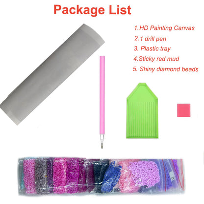 Lvmuu Jesus Diamond Painting Kits for Adults, Large 5D Full Square Drill Diamonds Art Kits for Beginners, Religions Paint By Number with Shiny Diamonds Beads DIY Gem Art Craft Home Wall Decor 40x50cm