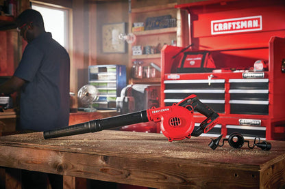 CRAFTSMAN V20 Cordless Leaf Blower, 125 mph, Bare Tool Only (CMCBL0100B)
