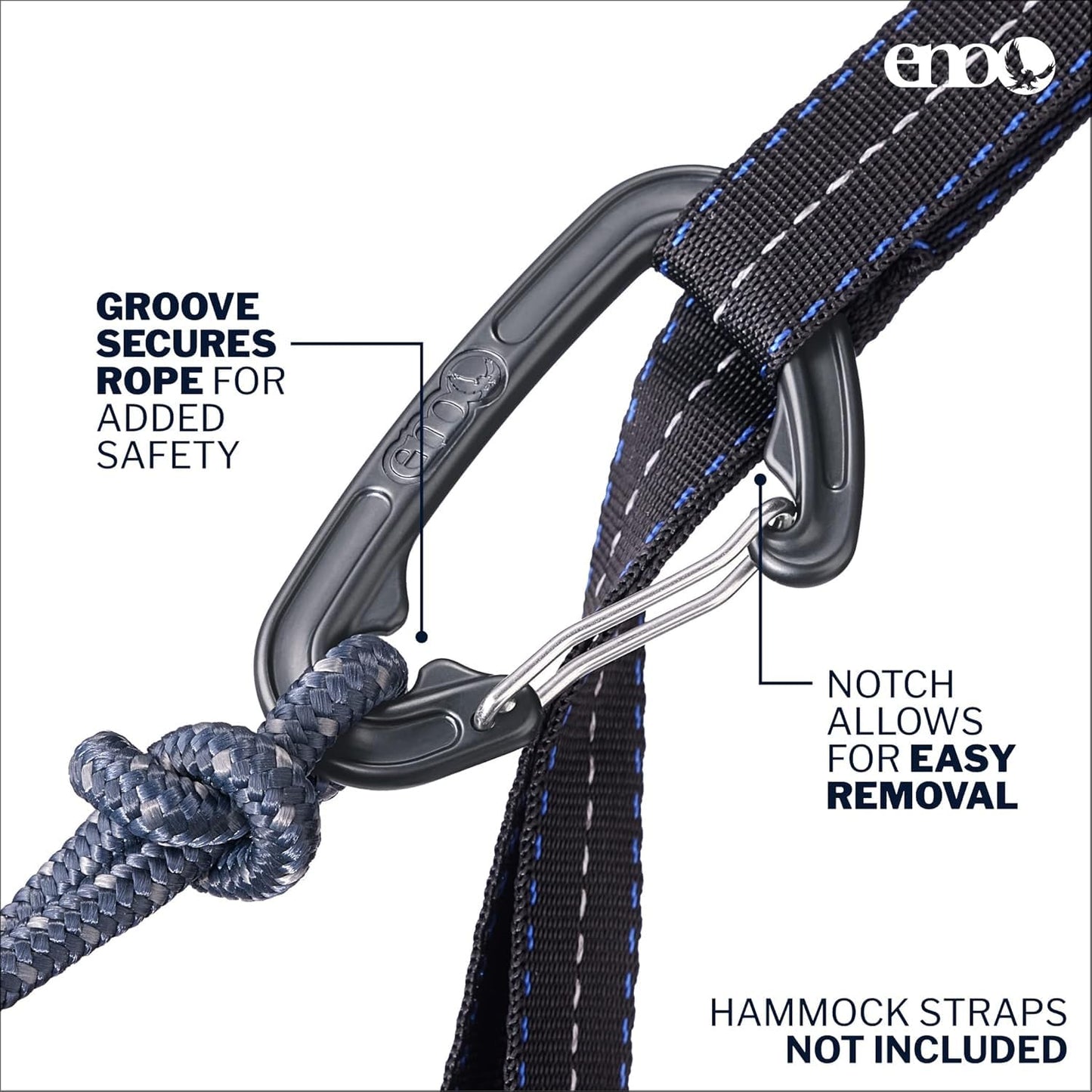 ENO DoubleNest Hammock - Marine/Cedar