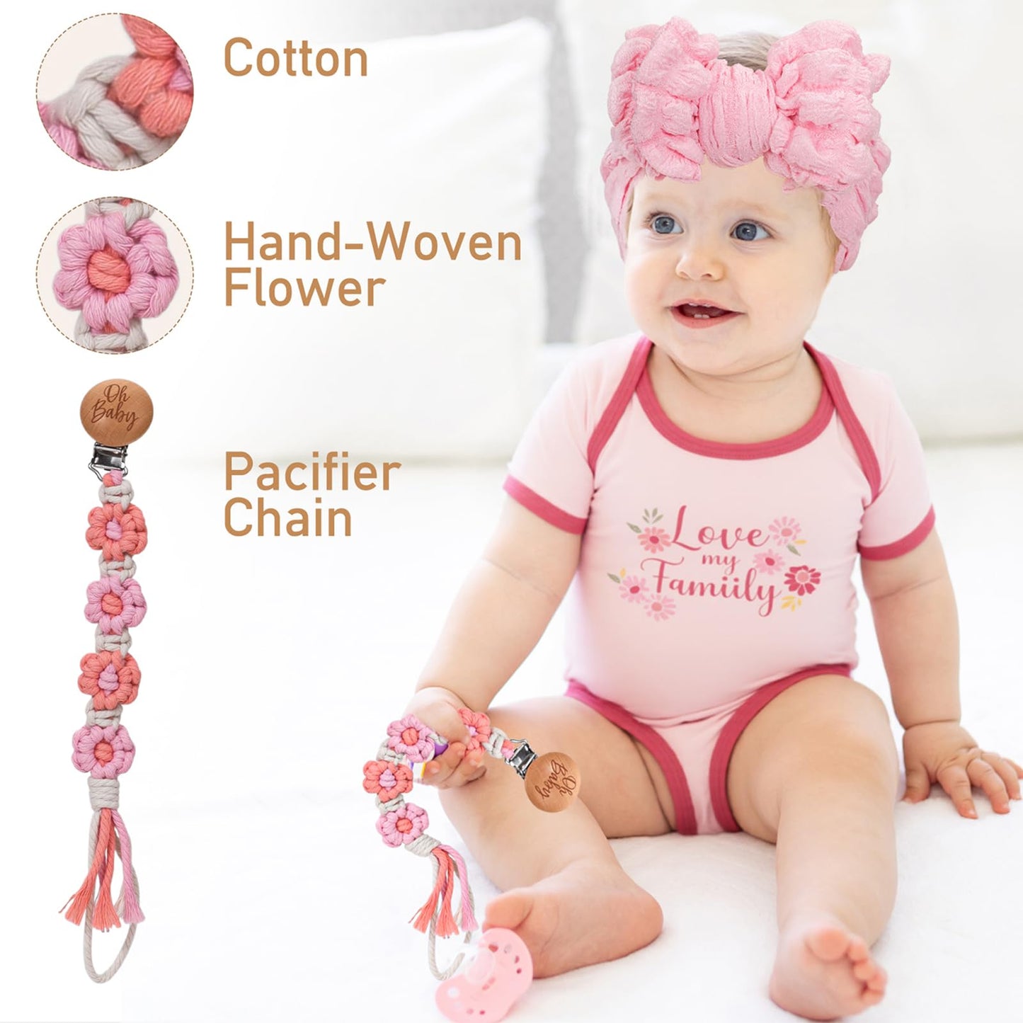 Baby Girl Gifts,Baby Shower Gift Baskets for Girls,Gender Reveal Gifts,Unique Baby Girl Newborn Essentials with Blanket Rattle Toys