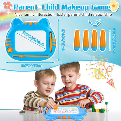 Magnetic Drawing Doodle Board for Toddler,Toddler Toys for 3 4 5 Year Old Boys Girls,Learning Educational Baby Kids Toys for Boys and Girls 3 Years and Up,Christmas Birthday Gifts