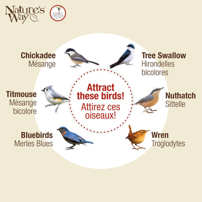 Nature's Way Bird Products CWH4 Cedar Bluebird Viewing House
