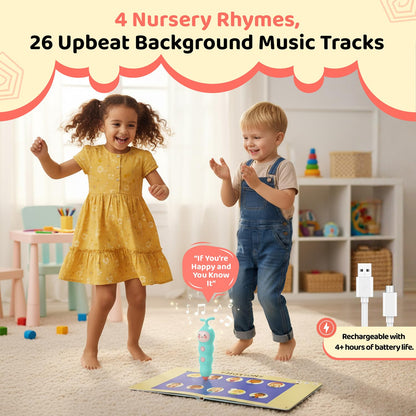 QuTZ Talking Pen Book Set, Learn to Read Sound Books, Learning Toys with 8 Tap to Read Books, 600+ Words & Fun Facts, 6 Phonics Story Books, 700+ Games, Educational Toy for Kids 3+ (Paperback Version)
