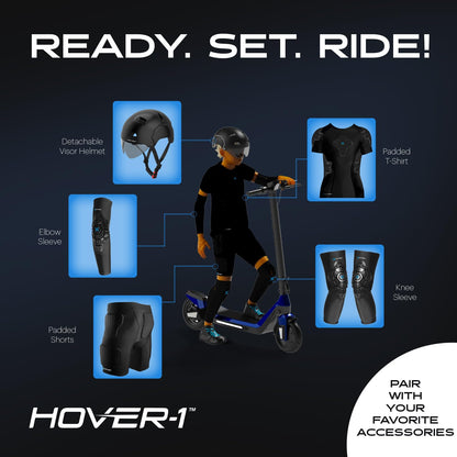Hover-1 Vivid Folding Kick Scooter for Kids (5+ Year Old) | Features Lean-to-Turn Axle, Solid PU Tires & Slim-Design, 110 LB Max Load Capacity, Safe, Pink