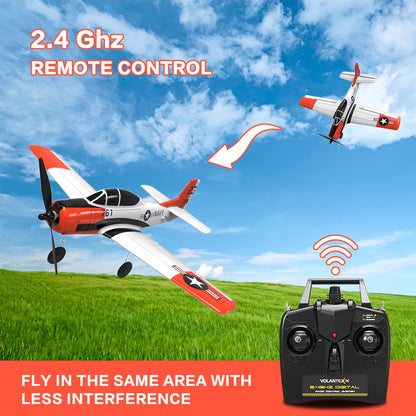 Losbenco RC Plane 4 Channel Remote Control Airplane, Ready to Fly RC Airplane with Xpilot Stabilization System and One Key Aerobatic for Beginners Adult