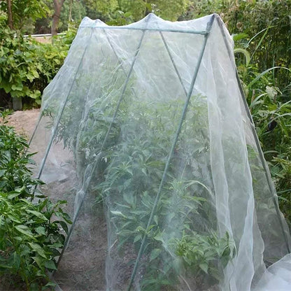 Agfabric Garden Netting 16'x20' Insect Pest Barrier Bird Netting for Garden Protection,Row Cover Mesh Netting for Vegetables Fruit Trees and Plants,White