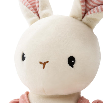 CUDDLE CORNER Bunny Stuffed Animal Organic Cotton Baby Plush Toys, Easter Stuffed Animal 7" Easter Plush Bunny Soft Cuddly Toy for Babies and Toddlers