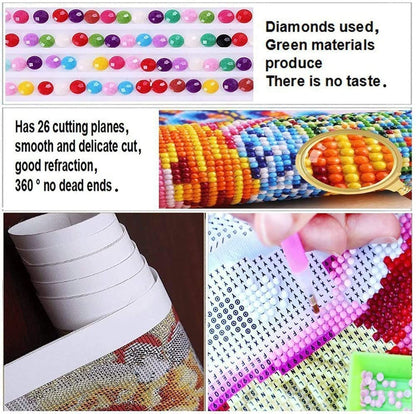 DIY 5D Diamond Art Painting by Number Kits for Adults16x20 Painting Cross Stitch Full Drill Crystal Rhinestone Embroidery Pictures Arts Craft for Home Wall Decor