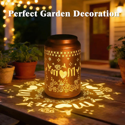 Mother Day Gifts for Mom - Hummingbird Solar Lanterns Outdoor Waterproof, Birthday Gifts for Women, Hanging Solar Lantern for Yard, Garden Decor