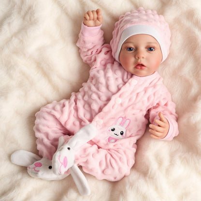 BABESIDE Reborn Baby Dolls - 20-inch Cute Soft Vinyl Realistic Baby Doll Real Life Baby Dolls with Complete Accessories Perfect for Cuddling, Playtime, and Gift Giving