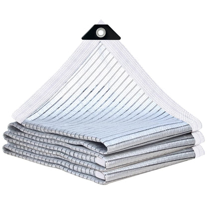 Aluminum 90% Shade Cloth - for Cars,Mesh Tarp for Greenhouse Patio Sun Shade - for Cars