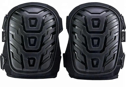 Veltec Premium Knee Pads for Work with Soft Foam and Gel Cushion - Heavy Duty Pads & Adjustable Non-Slip Straps - Pro Protection & Comfortable for Construction, Gardening, Flooring, Roofing and More