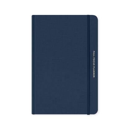 Full Focus Navy Linen Planner by Michael Hyatt - The #1 Daily Planner to Increase Focus, Eliminate Overwhelm, and Achieve Your Biggest Goals - Hardcover