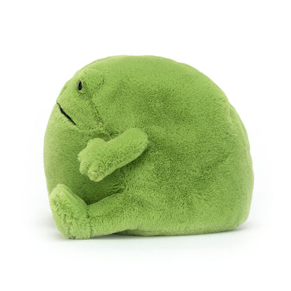 Jellycat Ricky Rain Frog Stuffed Animal, Medium 7 inches - Amphibian Plush Toy - Classic Children's Gift