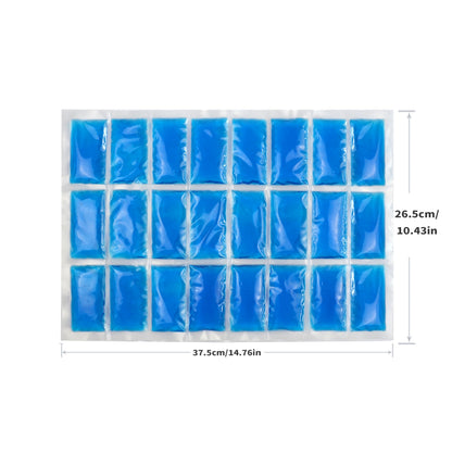 Sport Emblema Reusable Ice Pack for Lunch Boxes 2 Pack Large Ice pack Blanket Cooler Easy to Cut Ice Sheet for Lunch Bag, 14.76"x10.43" Long Lasting Freeze Ice Packs for Meal Prep, Non-Toxic BPA Free