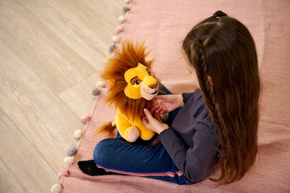Disney Lion King, 30 Years of the Lion King, Mufasa, 25 cm Plush Toy, Suitable from the First Months of Life