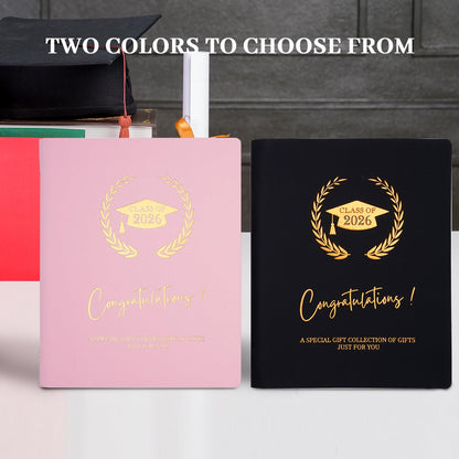 Graduation Gifts 2026, High School / College Graduation Gift Card Book, First Year of College Survival Kit from Parents for Her Girls Teens Students, Class of 2026 Gift Card / Cash Holder booklet