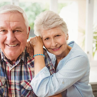 JEROOT Ultra Strength Magnetic Bracelet for Women | 3500-6000 Gauss Neodymium Magnets | Magnetic Therapy Jewelry with Adjustable Tool & Gift Packaging