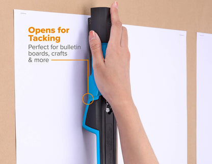 Bostitch Office Epic Metal 3 in 1 Stapler, 25 Sheet Capacity, Includes 210 Staples in Staple Storage Compartment & Integrated Remover,