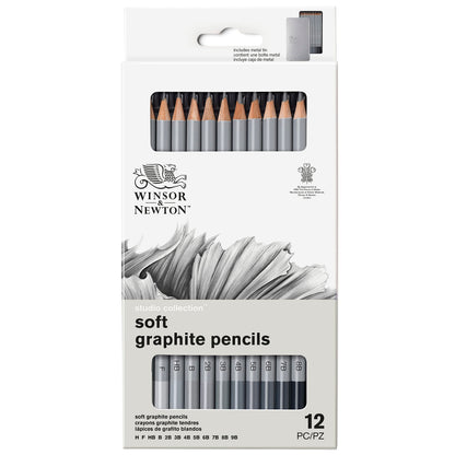Winsor & Newton Studio Collection Artist Pencils, Graphite Pencils, Set of 12