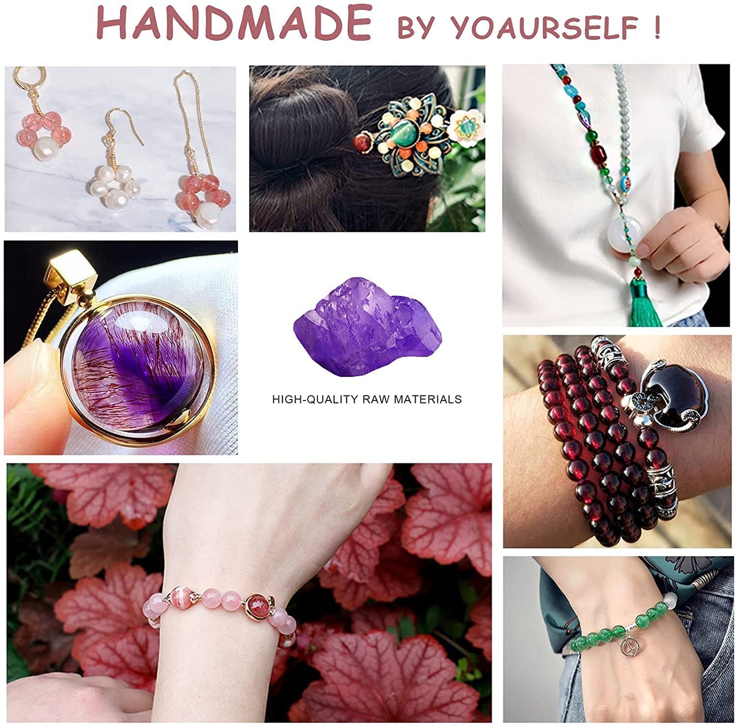 32PCS 12MM Weathered Agate Beads-Multicolo Stone Beads Energy Healing Beads for DIY Jewelry Bracelet Necklace Making for Jewelry Making15Inch
