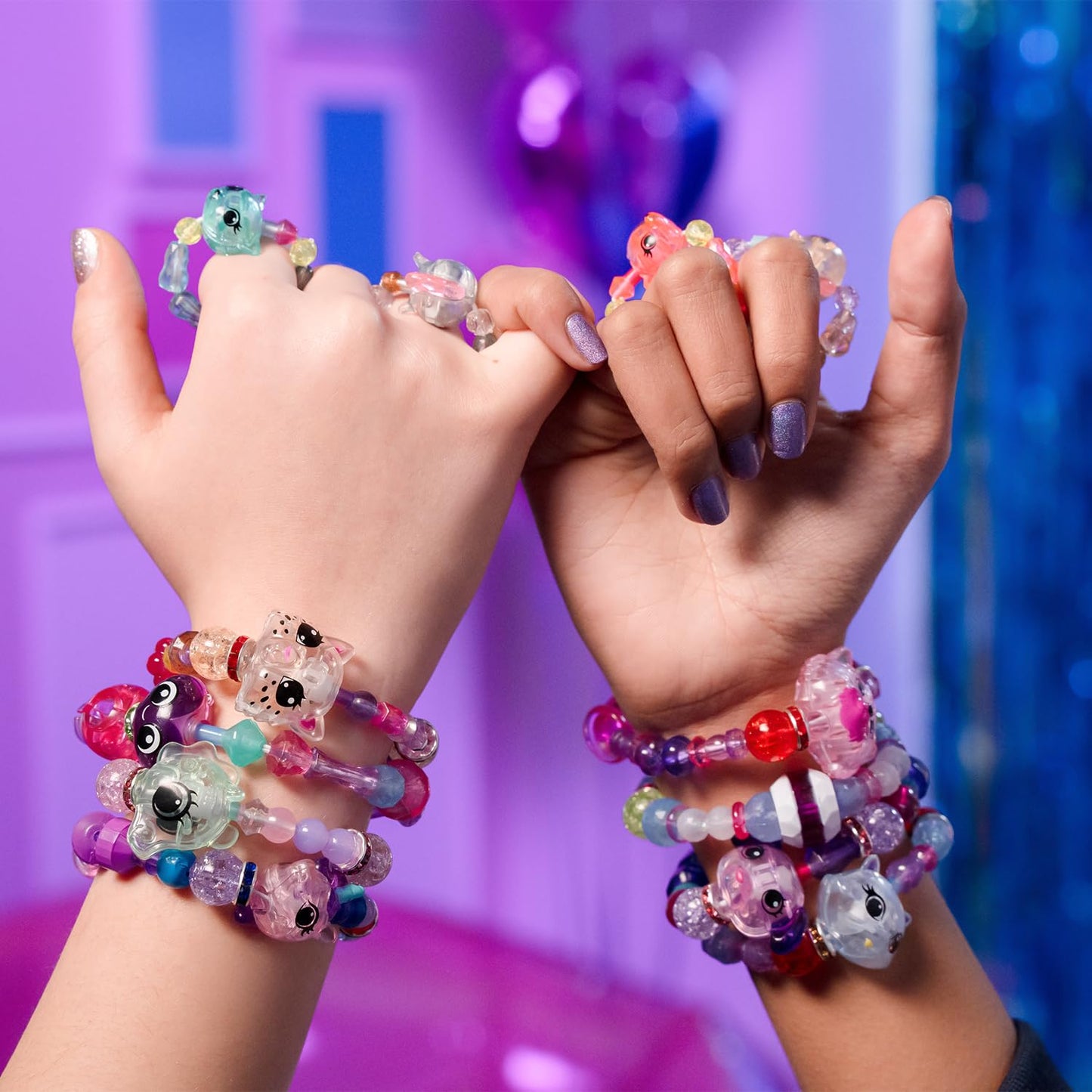 Twisty Petz 2-Pack Minty Mist Unicorn - Includes 2 Collectible Petz: 1 You See, 1 Surprise! Adorable, Collectible petz Transform into Friendship Bracelets. for Girls 6-12