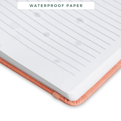 Daily Bliss Stone Paper Journal Premium A5 Hardcover Vegan Leather Notebook Journal | 160 Pages | Premium Quality Professional Notebook For Men and Women |Comes With Gift Box Waterproof Notebook