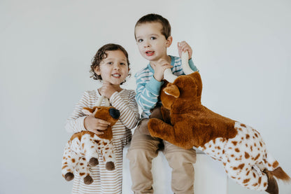 The Petting Zoo Longhorn Stuffed Animal Plushie, Gifts for Kids, Wild Onez Wildlife Animals, Longhorn Plush Toy 12 inches