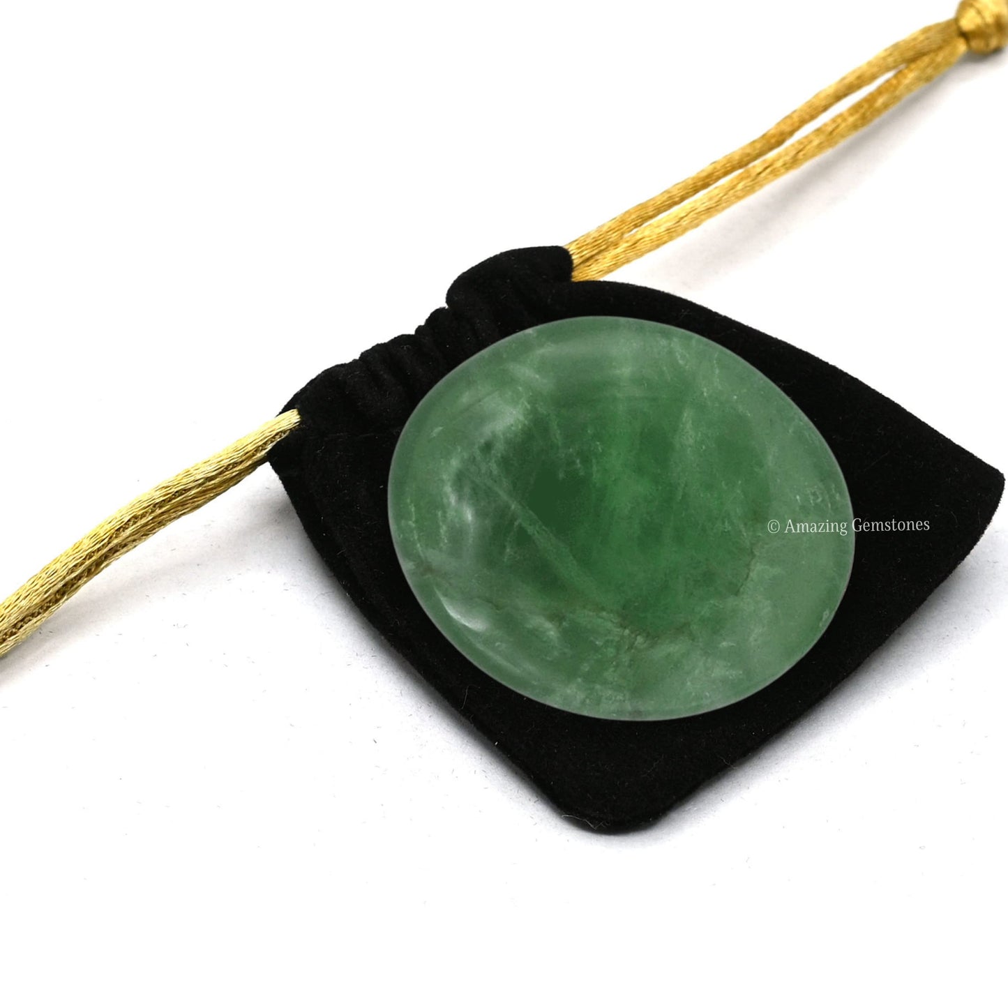 Amazing Gemstone Green Fluorite Crystals and Healing Stones - Large Palm Stone Crystals Piedra - Crystal for Good Luck, Balanced Positive Energy, Meditation - Unique Stocking Stuffers Gifts for Women