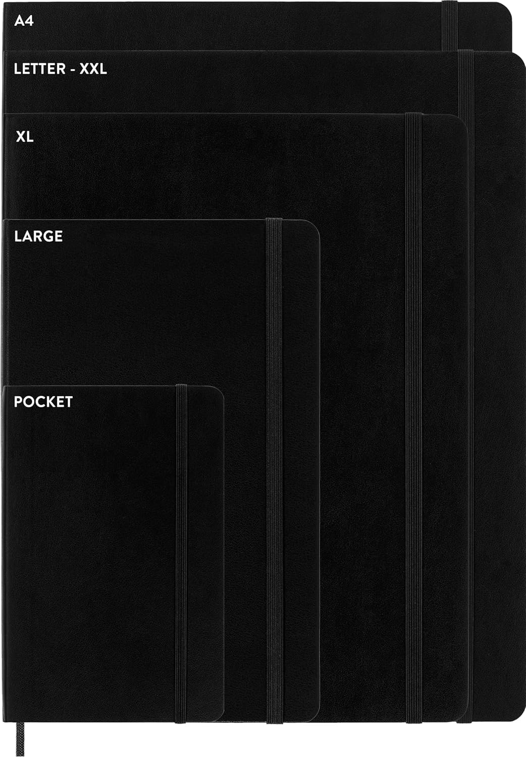 Moleskine Classic Notebook, Soft Cover, XL (7.5" x 9.5") Plain/Blank, Sapphire Blue, 192 Pages
