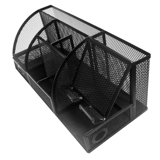 Mesh Desk Organizer Set Office Accessories - Desk Organization with multiple compartments for Desk Supplies, Desk Storage Organizer, Desktop Organizer with drawers, Desk Organizers and Accessories
