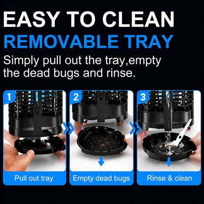 Homesuit Bug Zapper Outdoor 20W, High Powered 4000V Electric Mosquito Zapper with Switch, Waterproof Bug Zappers, Electronic Mosquito Killer, Mosquito Trap for Home Backyard Patio