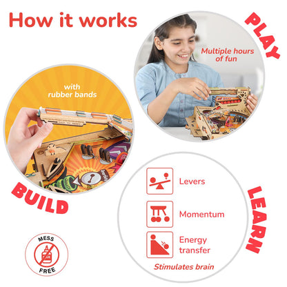 Smartivity DIY Pinball Machine for Kids 8-14 Years Old | Global Award Winning Arcade Game | Build Your Own Pinball I Birthday Gift for Smart Kids | STEM Toy for Boys & Girls