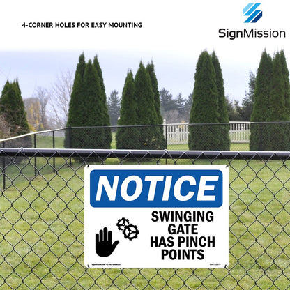 OSHA Notice Sign - Notice Vendors, Visitors Must Register at Office | Aluminum Sign | Protect Your Business, Work Site, Warehouse & Shop | Made in The USA