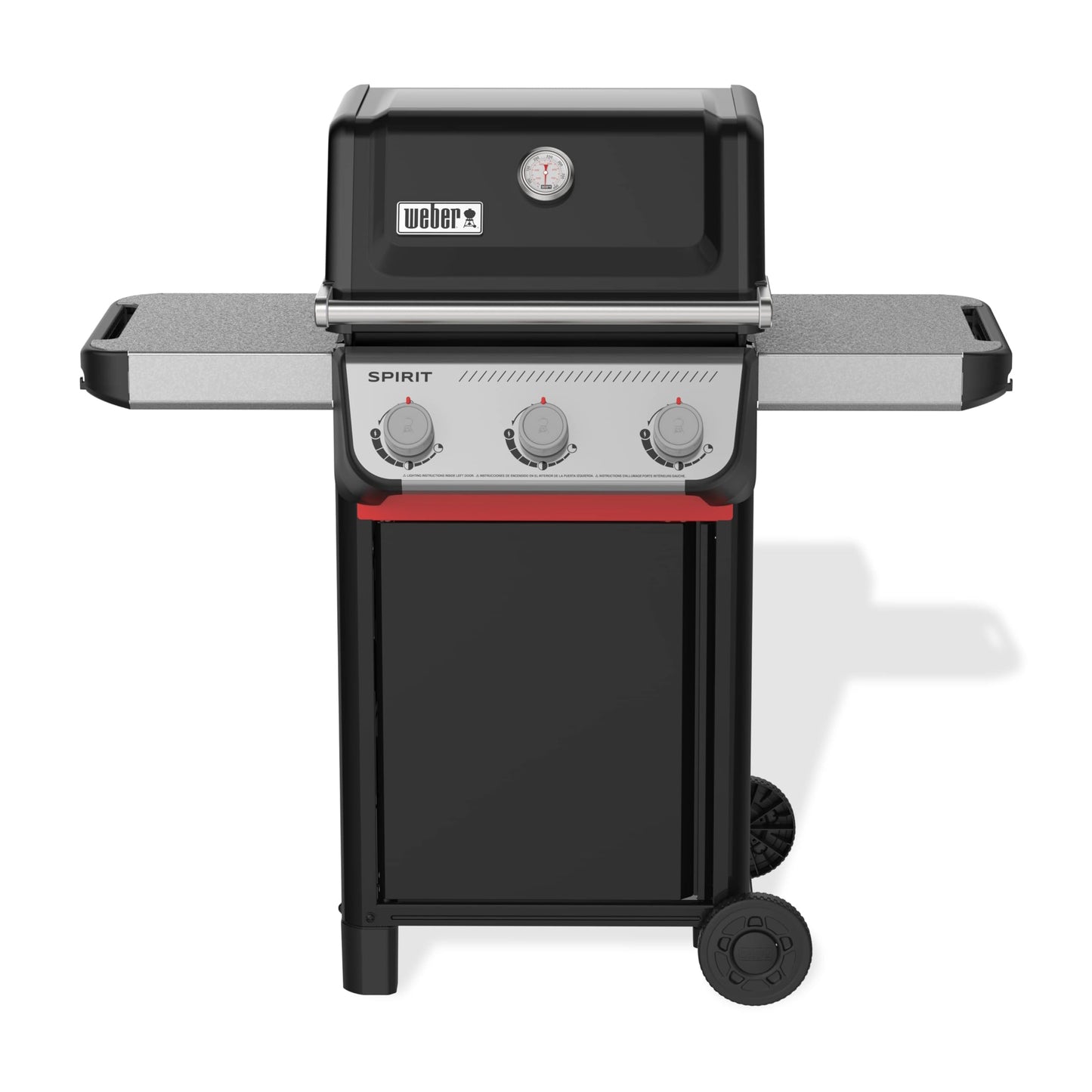 Weber Spirit E-310 Liquid Propane Gas Grill for Outdoor Cooking and BBQ, 3 Burners, Black – Porcelain-Enameled Cast-Iron Grates & Snap-Jet Ignition