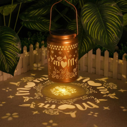 Mother Day Gifts for Mom - Hummingbird Solar Lanterns Outdoor Waterproof, Birthday Gifts for Women, Hanging Solar Lantern for Yard, Garden Decor
