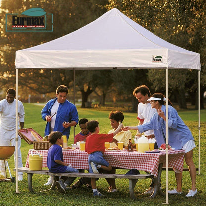 Eurmax USA 10x10 Pop Up Canopy Replacement Top,Universal Instant Canopy Cover ONLY,Heavy Duty UPF 50+ UV Protection,Water & Wind Resistant Tarp,30+ Colors Available,Bonus 4 Sand Bags (White)