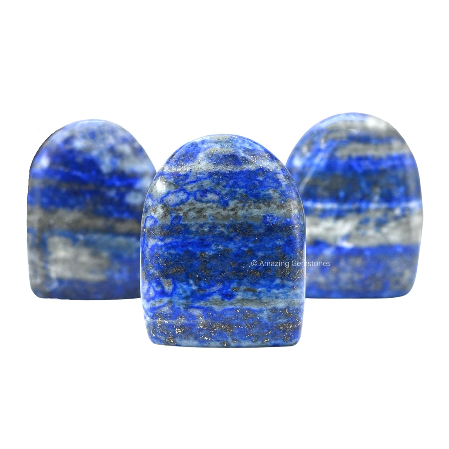 Amazing Gemstone Large Lapis Lazuli Crystal Standing Palm Stone - Lapis Lazuli Palm Stones and Crystals, A++ Grade Gemstones and Crystals - Healing Crystals and Healing Stones Office Home Decor Gifts