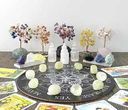 MAIBAOTA Citrine Crystals Bulk Tumbled Crystals Polished Stones Natural Gemstones Decorative Stones for Vase Reiki Witch Quartz Crstal Stones