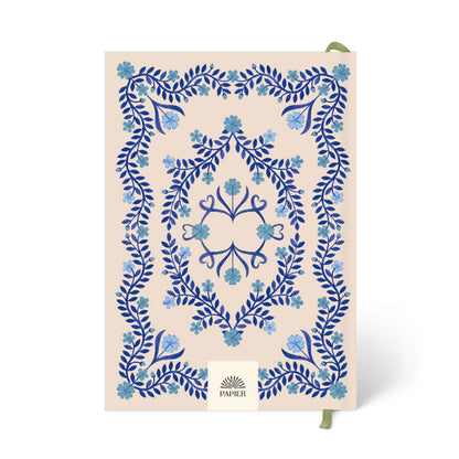Papier Italian Summer Daily Planner - Hardback Vintage Design | Track Habits, Thoughts, To-Dos & Priorities | Motivational Gift