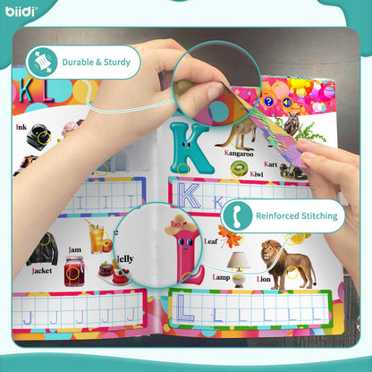 biidi Vietnamese-English Book for Bilingual Kids. Learn Vietnamese Alphabet. Vietnamese Books for Toddlers Learning Toy （Alphabet & Number）