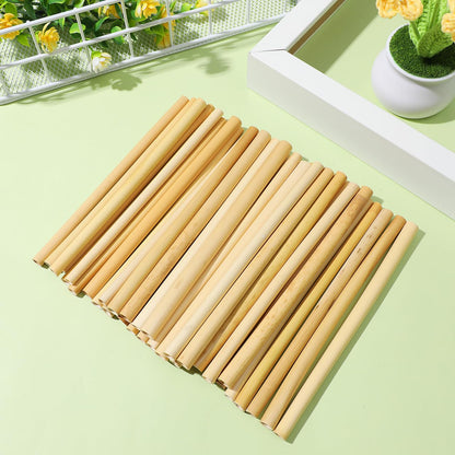 Mipcase Natural Reed Bee Tubes 200 Pack Mason Bee House Tubes Replacement Nest Liners for Pollination Breeding and Beekeeping Supplies 5.90In Length