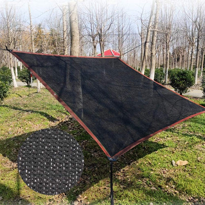 winemana 70% Black Shade Cloth, 10 x 12 FT Durable Mesh Tarp with Grommets, Resistant Garden Sun Shade Netting with Taped Edge for Plant Cover, Greenhouse, Patio, Tomatoes, Chicken Coop, Barn Kennel