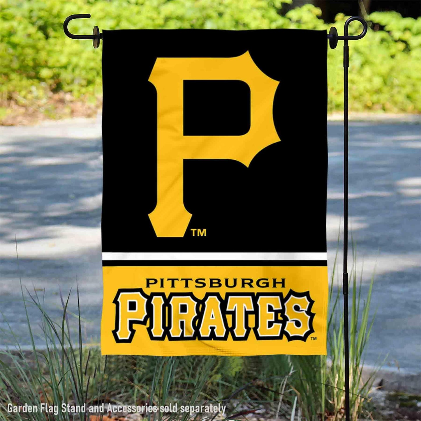 Pittsburgh Pirates Double Sided Garden Flag