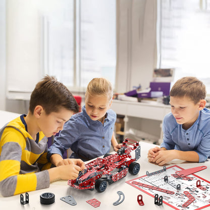 Lucky Doug Building Kit Model Car Set - STEM Project Building Toys for Kids Ages 8-12, Assembly Building Vehicle for Boys 8 9 10 11 Years Old