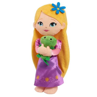 Disney Princess Lil' Friends Rapunzel & Pascal 14-inch Plushie Doll and Accessories, Kids Toys for Ages 3 Up by Just Play